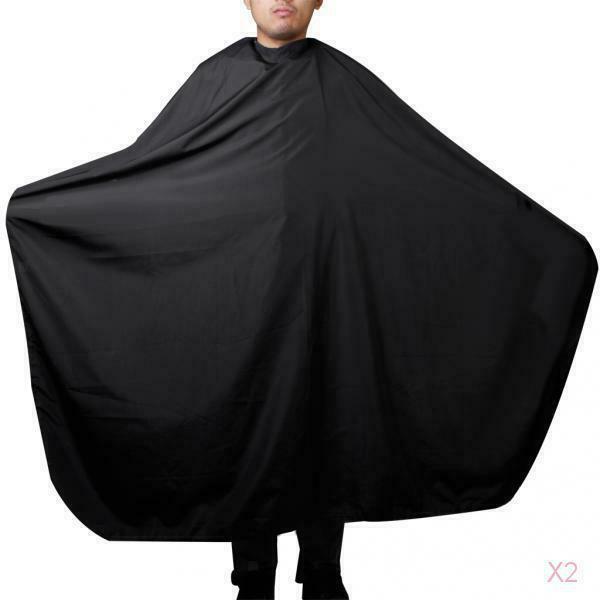 2 Pieces Large Hair Cut Cutting Hairdressing Cape Stretch Out Hand Cloth