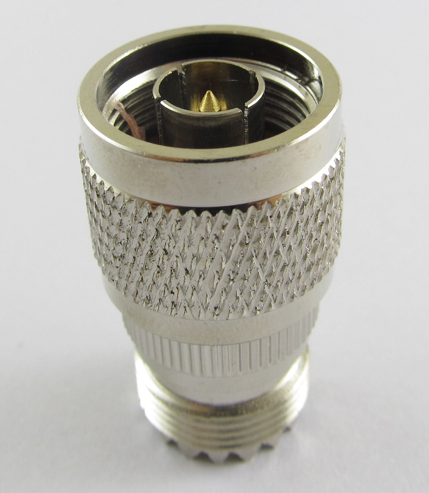 10pcs N Type N Male to UHF SO239 Female Jack straight RF Adapter connector Brass