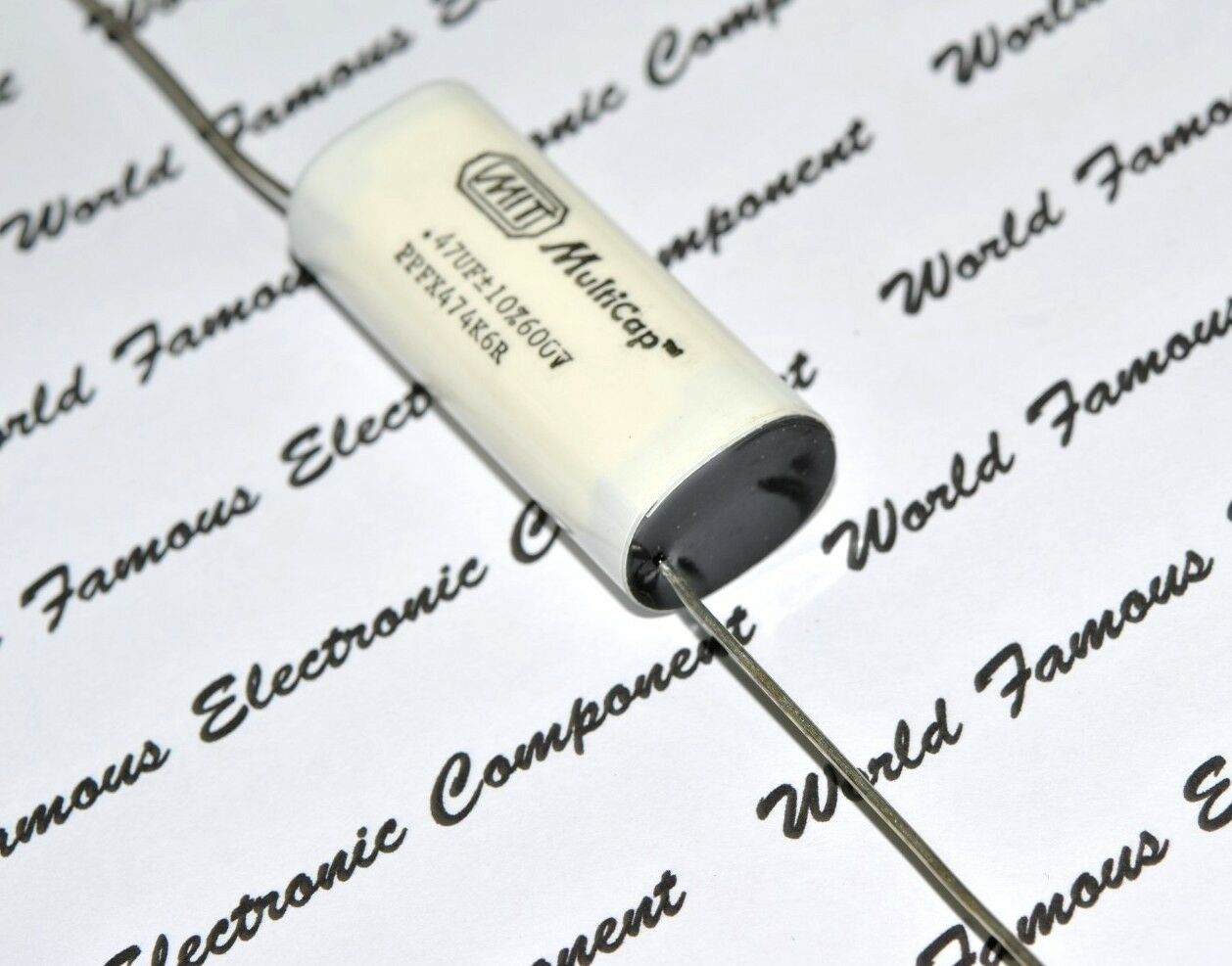 1pcs-Multicap PPFX 0.47uF (0.47µF 0,47uF 470nF) 600V 10% Hi-End Audio Capacitor
