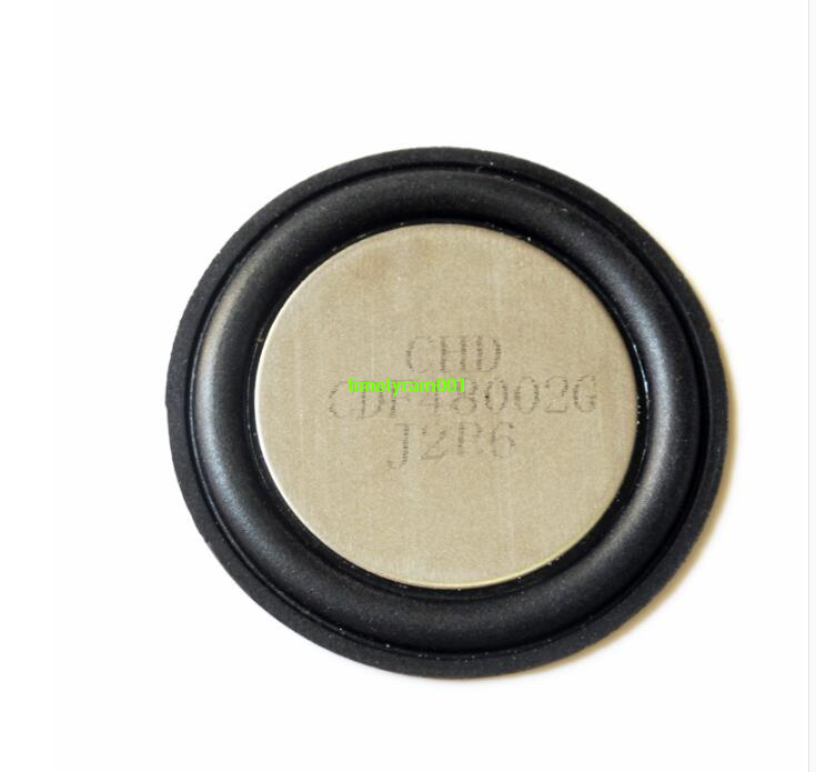 2pcs 48mm Bass vibration plate woofer radiator passive speaker Diaphragm
