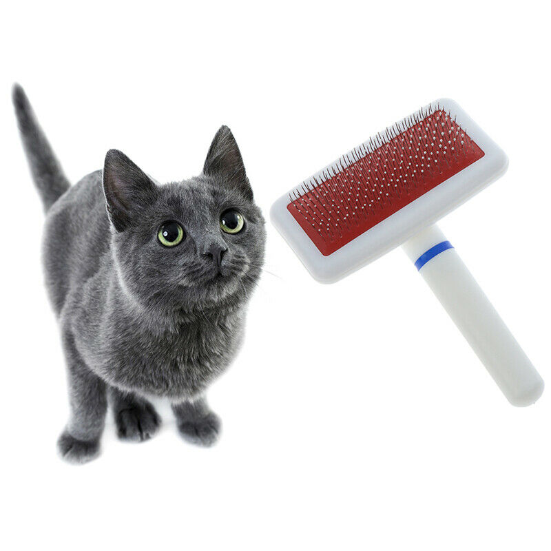 Pet Slicker Brush for Dogs Cats Massage Brush Deshedding Comb Grooming Br.l8
