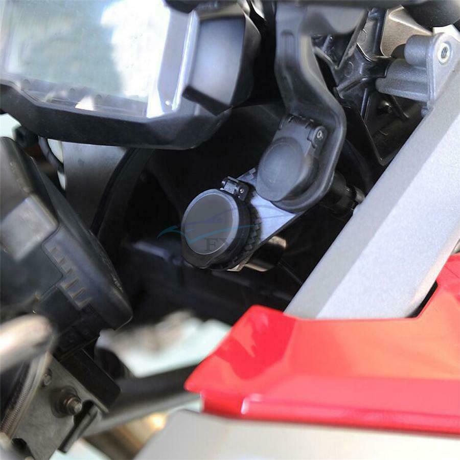 1PCS Motorcycle Adjustable Dual USB 4.2A Interface Port Charger Adapter For BMW