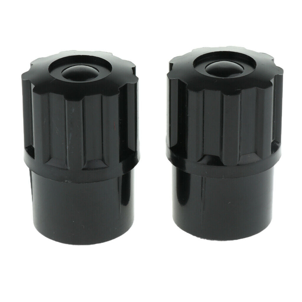 2-piece black mouthpiece for soprano / alto saxophone metal part