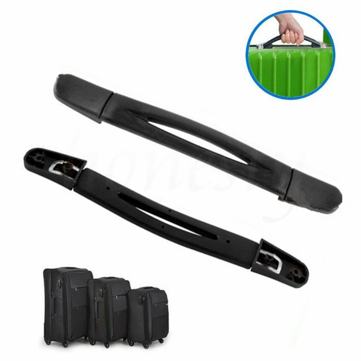 23cm Spare Strap Pull Case Handle Grip Replacement Kit For Suitcase Box Luggage