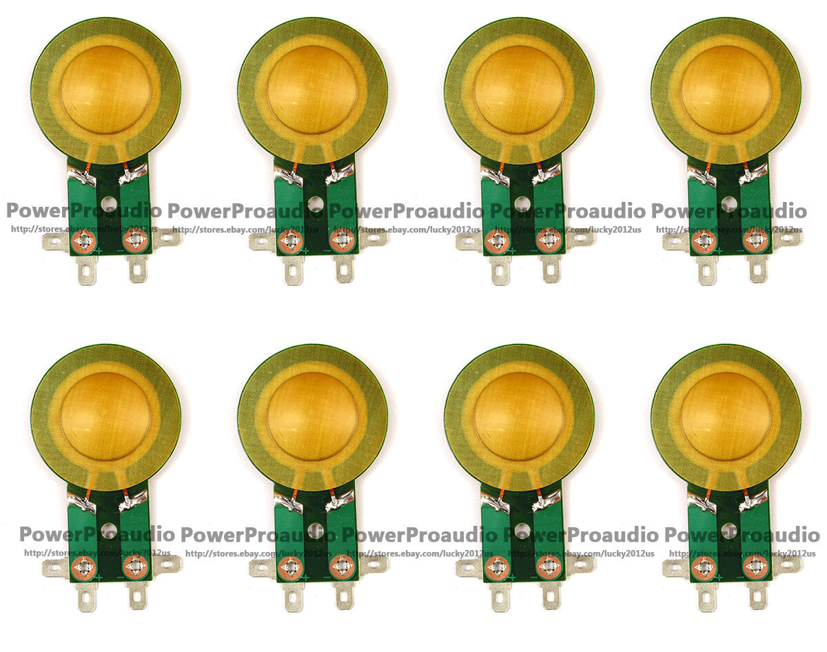 8pcs 1 Inch AFT Diaphragm For PRV RPDT175, 4 DT175Ph-S &DT175 Compression Driver