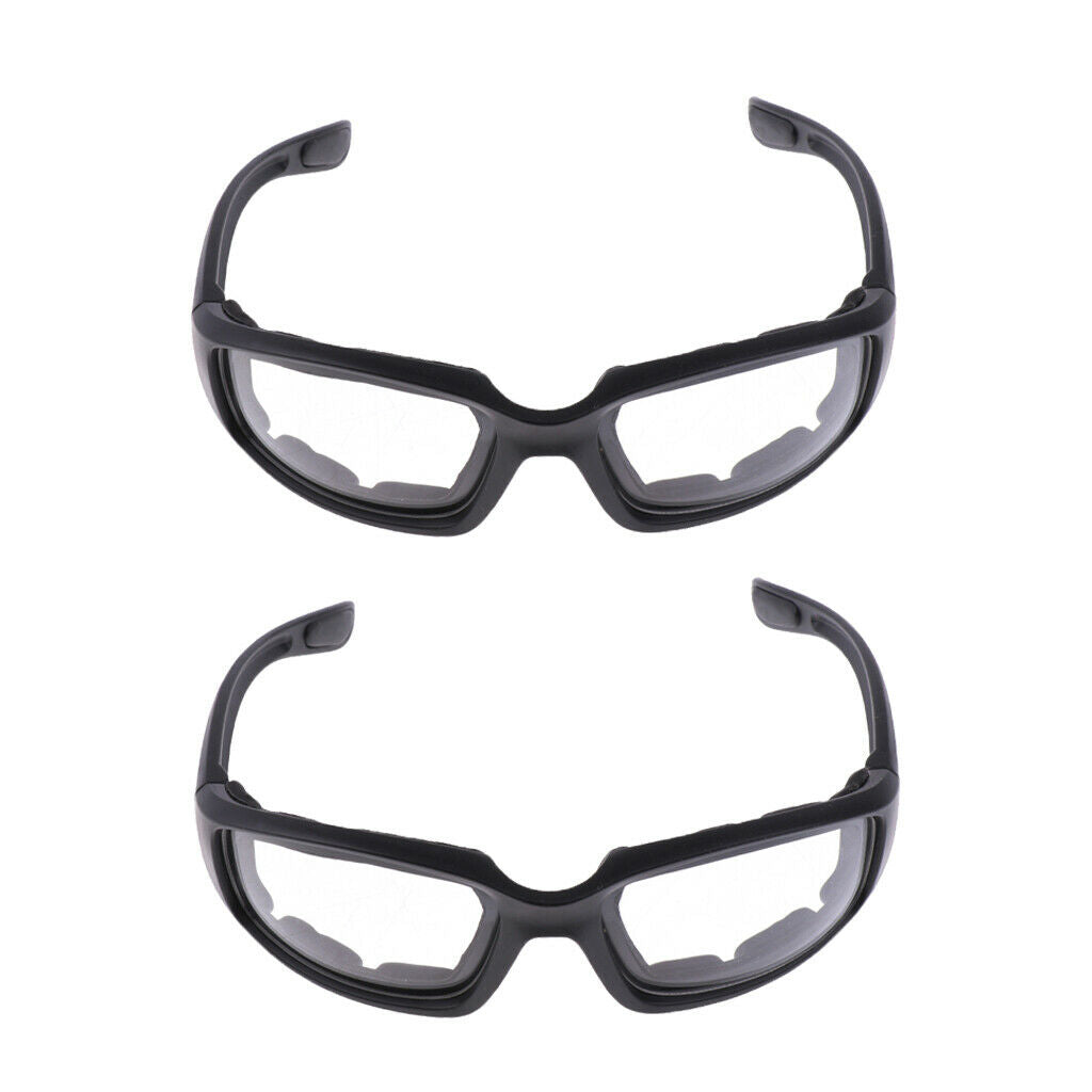 2 Pcs. Motorcycle Goggles Goggles For Outdoor Activities, Anti-fog, Windproof,