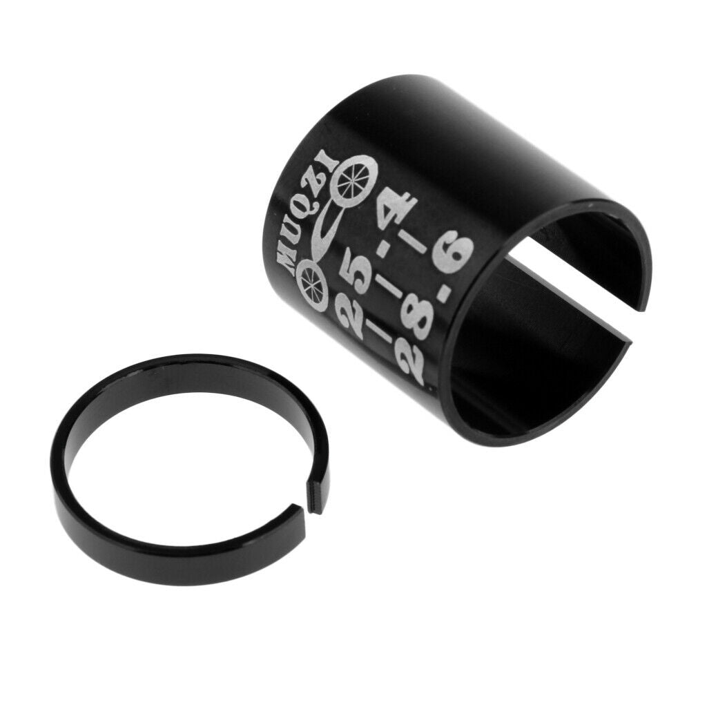 Aluminum Bicycle Cycle Bike Saddle Seatpost Shim Adapter 25.4mm to 28.6mm