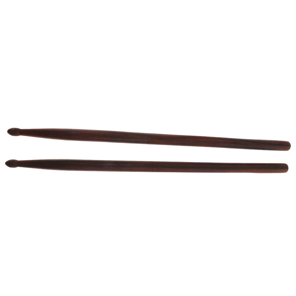 Durable 1 Pair Drum Drumsticks Mallet Drum Parts Coffee