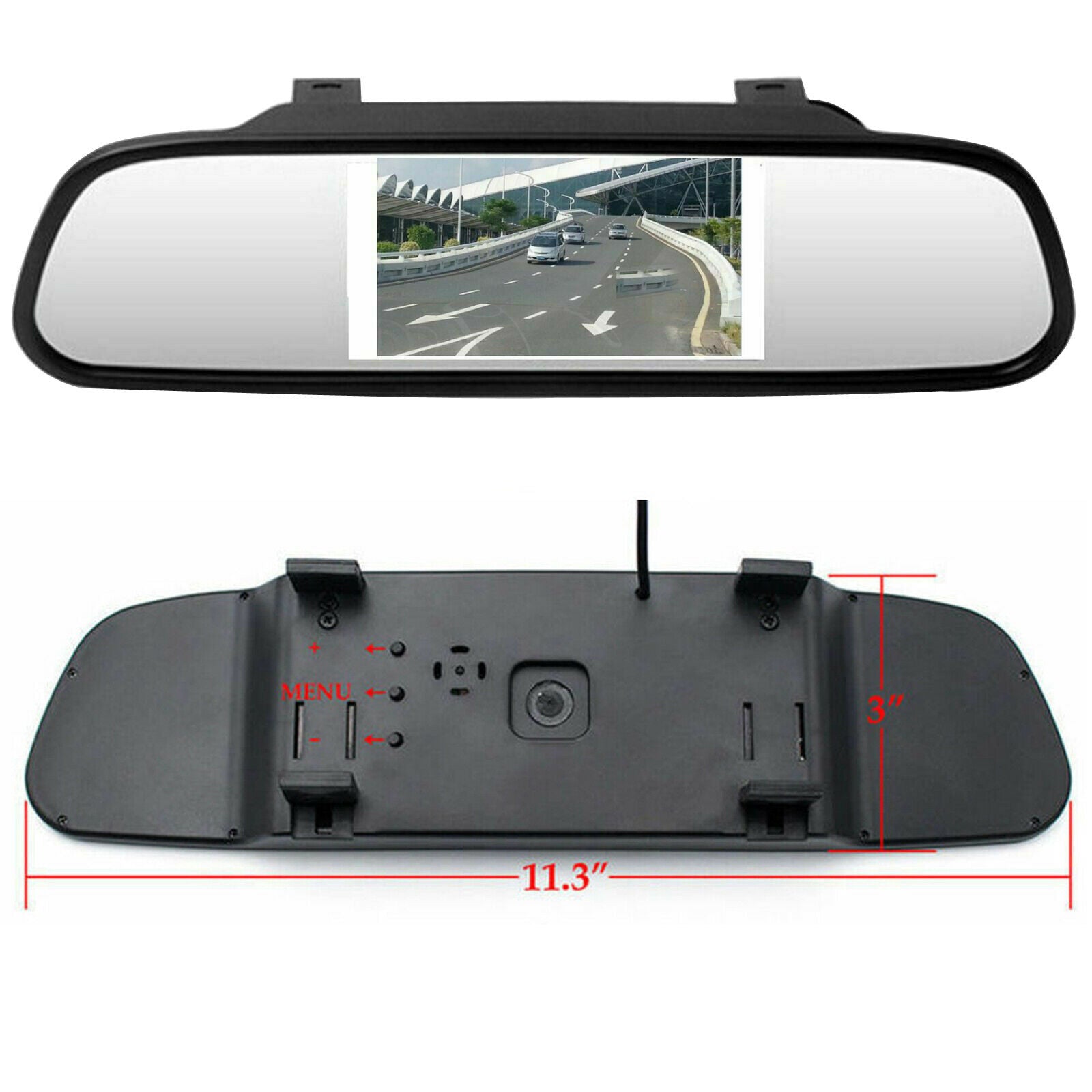 Rear View Parking Camera + 4.3" Monitor For Ford Focus 3C Reversing US
