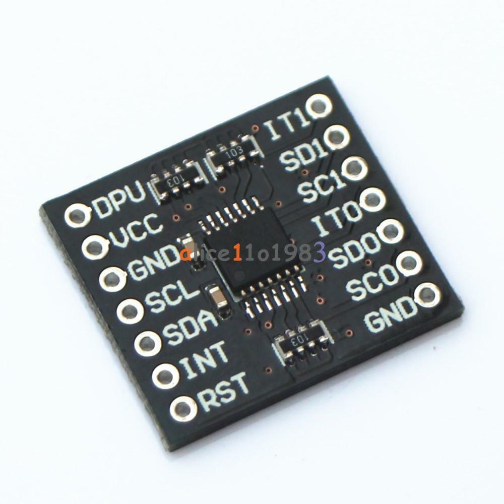 TCA9543A Low Voltage 2-Channel I2C Bus Switch + Interrupt Logic And Reset Module