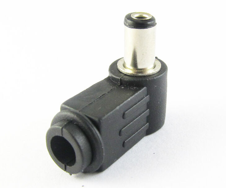 1pc 2.5x5.5mm 5525 Plug Angle 90 degree L Shaped DC Power Connectors plastic