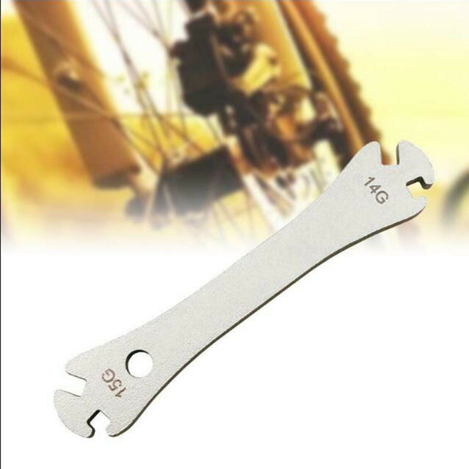 Portable Bike Spoke Wrench 14/15G Wheel Spoke Spanner Removal Repair Tool