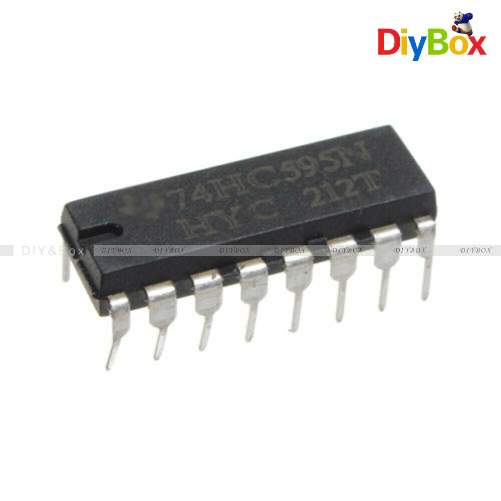 10PCS 2.0 ~ 6.0 V TOP IC SN74HC595N 74HC595 8-Bit Shift Register DIP-16 IC