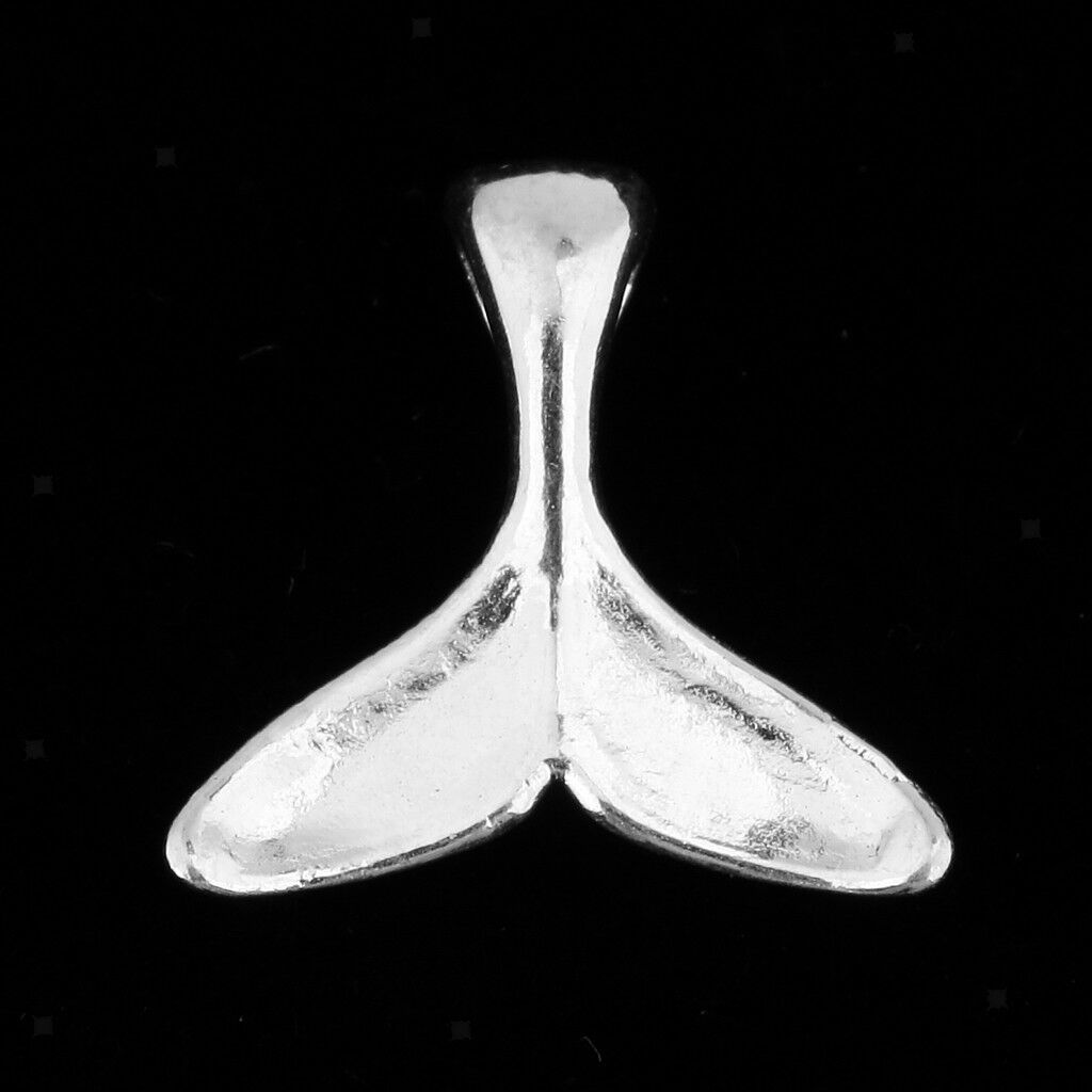 8PCS Mermaid Tail Charms Pendants Connectors Jewelry Making Findings Crafts
