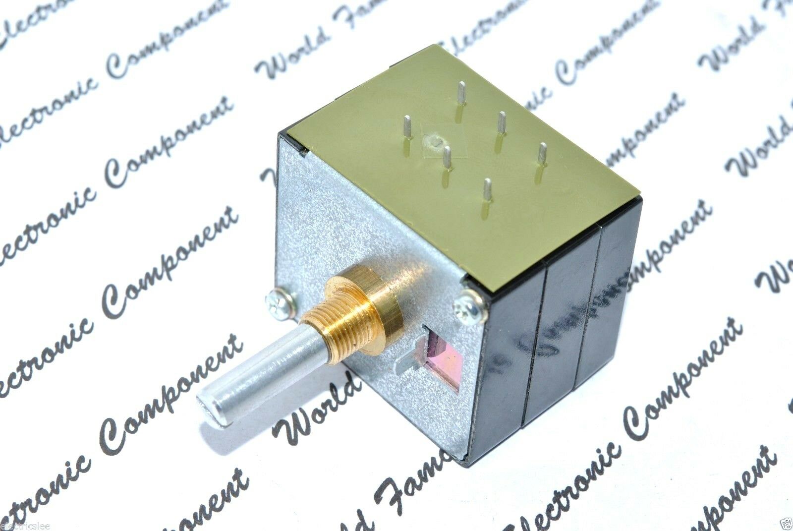 1pcs - ALPS RK40 500K Log Black Beauty Audio Potentiometer Round - 728t