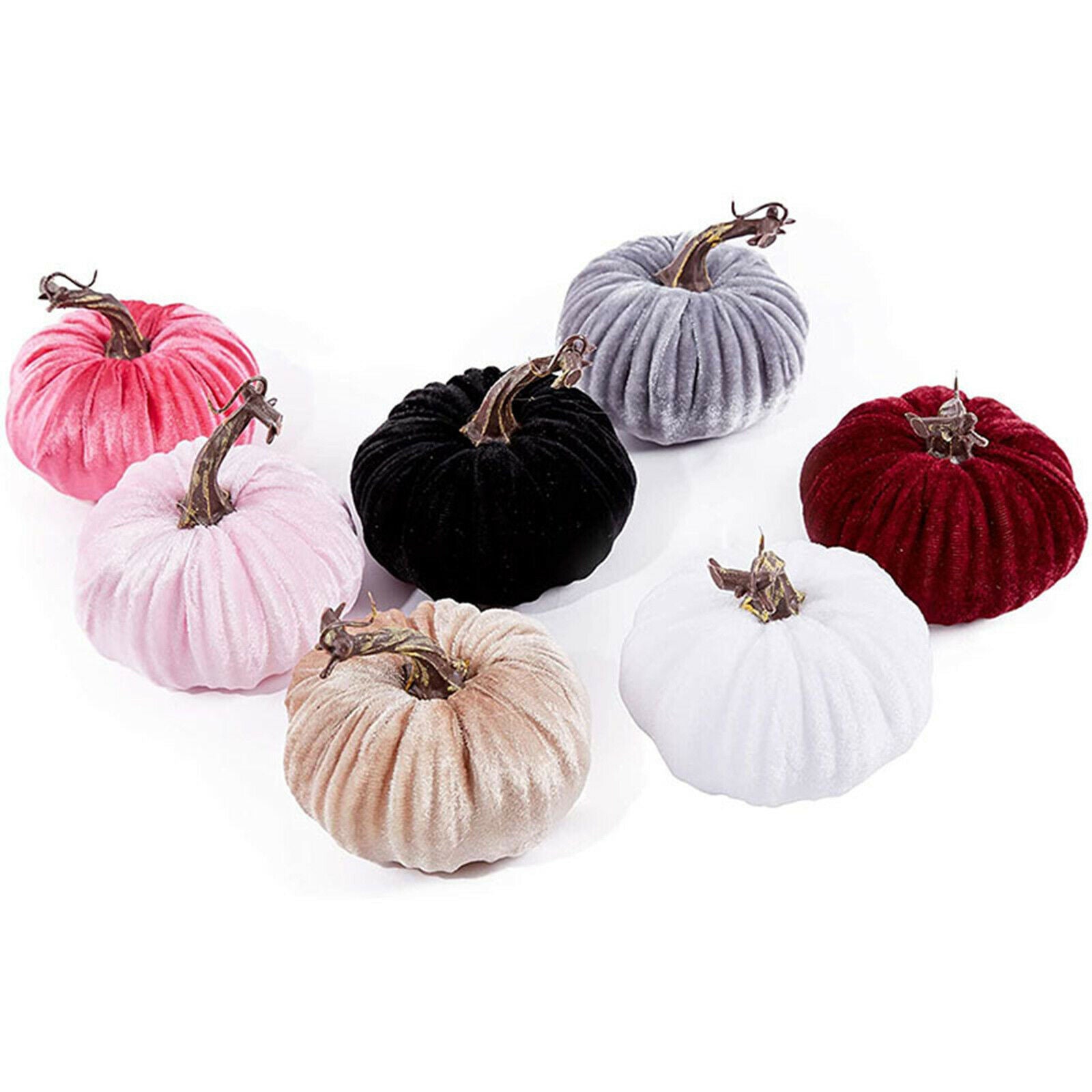 Pumpkin Decoration Artificial DIY Halloween Props Pack of 6 Handmade Home