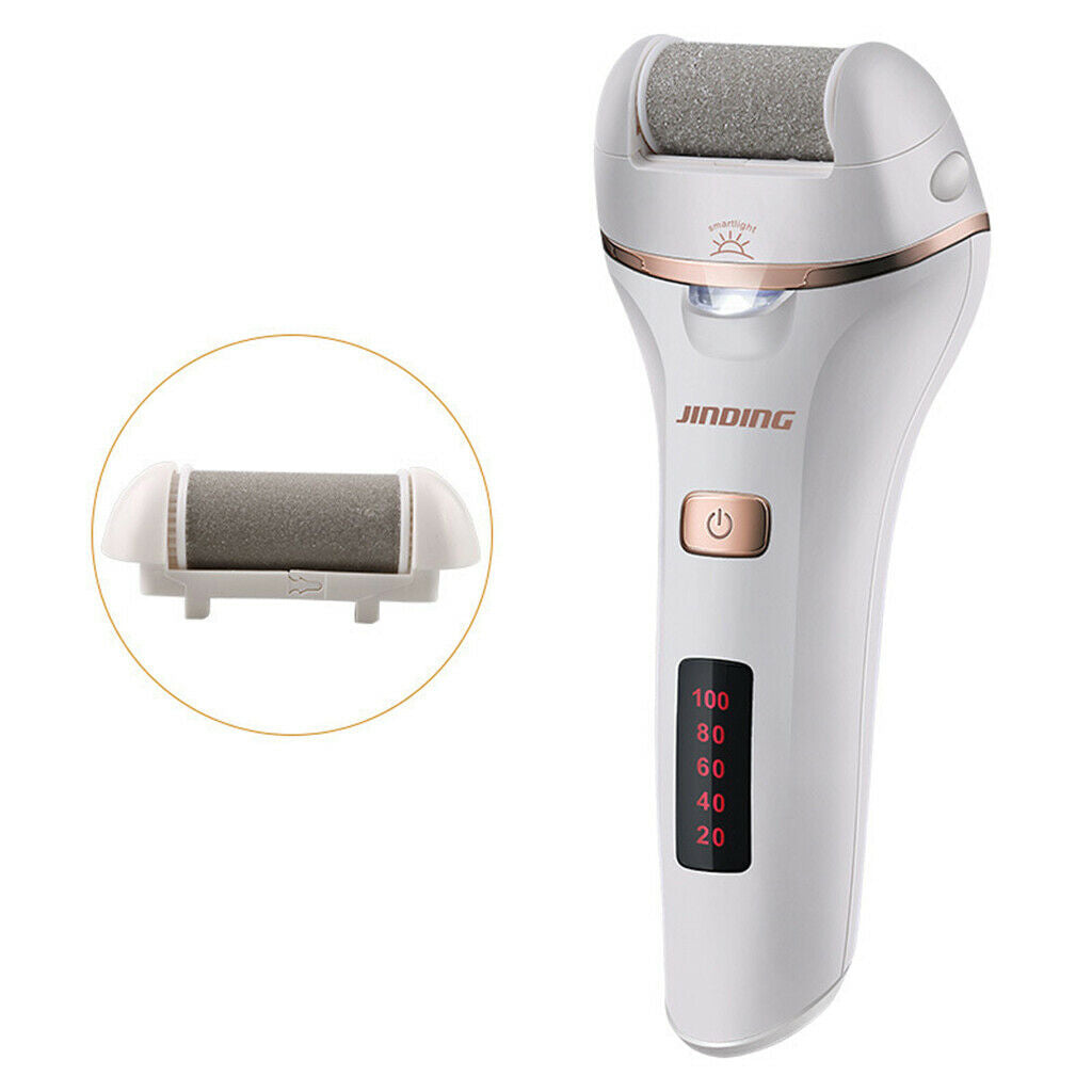 2x Electric Callus Remover Set Waterproof Rechargeable Portable Compact