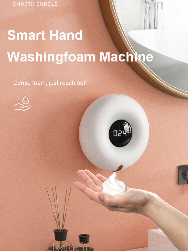 Automatic Foam Soap Dispenser Wall Mounted Touchless Infrared Smart Sensor LIN