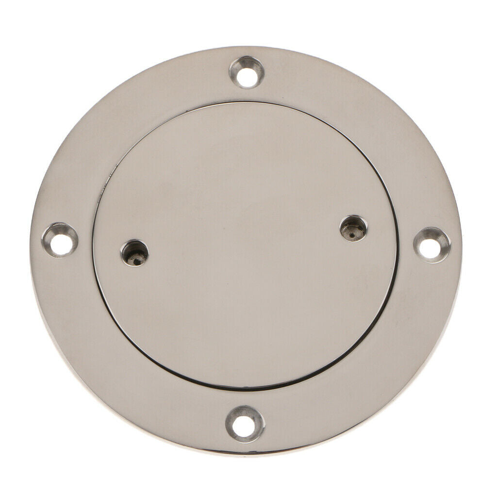Marine Boat Deck Plate Access Hatch Cover 3" 316 Stainless Steel Waterproof