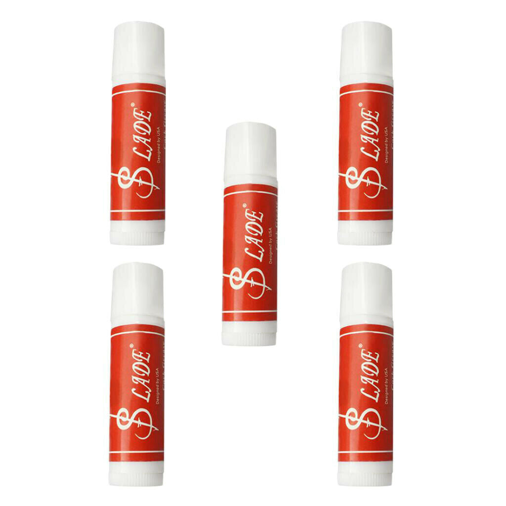 5 Pack Cork Grease for Clarinet Saxophone Flute Oboe Reed Musical Instrument