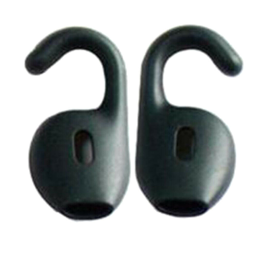 1 Pair Silicone Eartips Earbuds Tips For   Boost Earphone Black