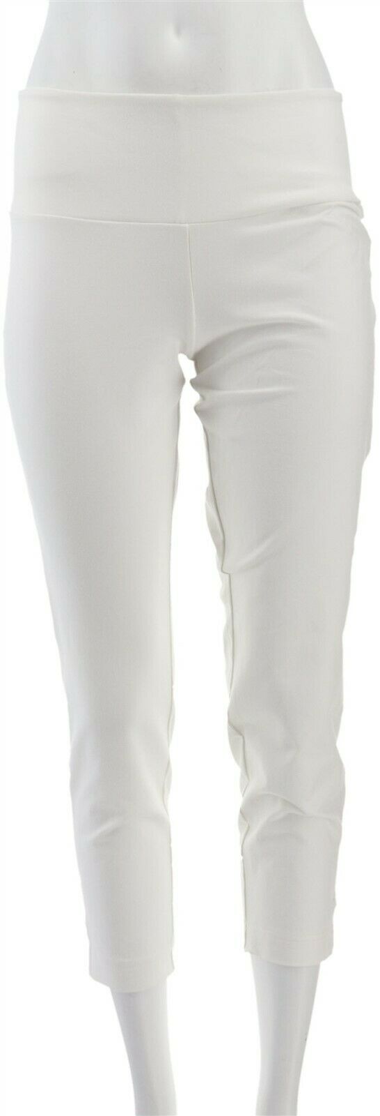 Women with Control Tall Tummy Control Set 2 Pants Chalk White L NEW A344736