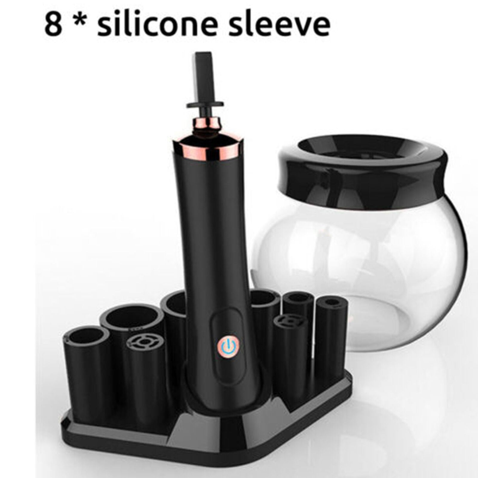 Electric Make Up Brush Cleaner Dryer Set Cosmetic Auto Clean Dry Washing Gadget