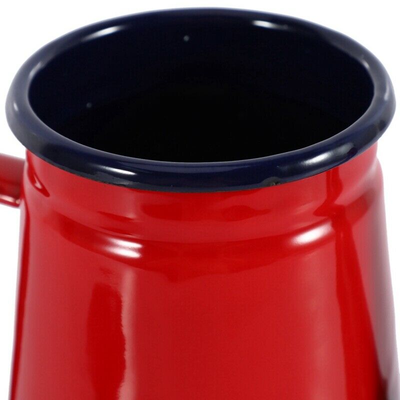1.1L Enamel Coffee Pot Hand Tea Kettle Induction Cooker Gas Stove Universal ReH1