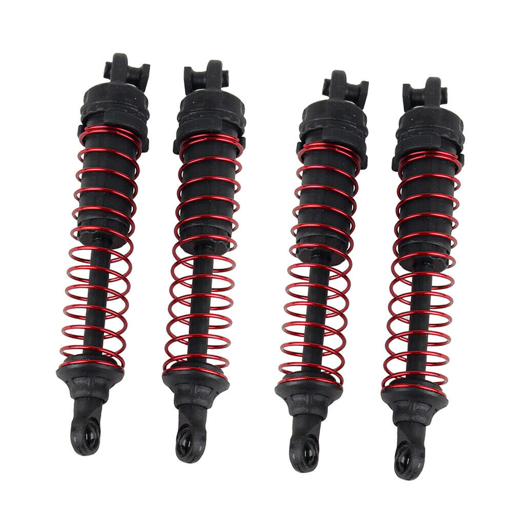 4Pieces XINLEHONG 9125 1/10 RC Car Shock Absorber 2.4G High Speed Toys Parts
