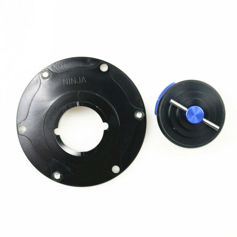 Blue CNC Fuel Tank Cap Cover For Street Bike Kawasaki Z250 Z300 Ninja 250 300 EX