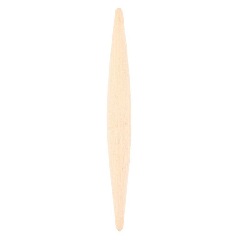Solid Wood Rolling Pin Beech No Paint No Wax Noodle Dumpling Dough Pressure StT2