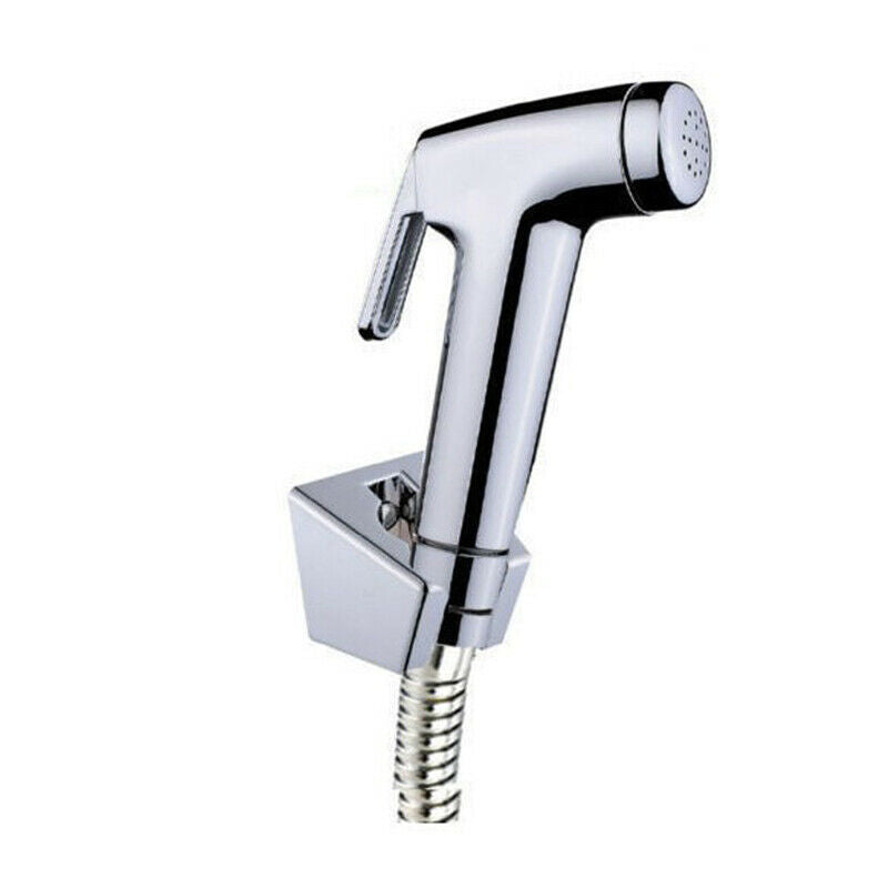 Chrome Bathroom Handheld Shower Head Douche Bidet Toilet Spray Jet Hose Combos