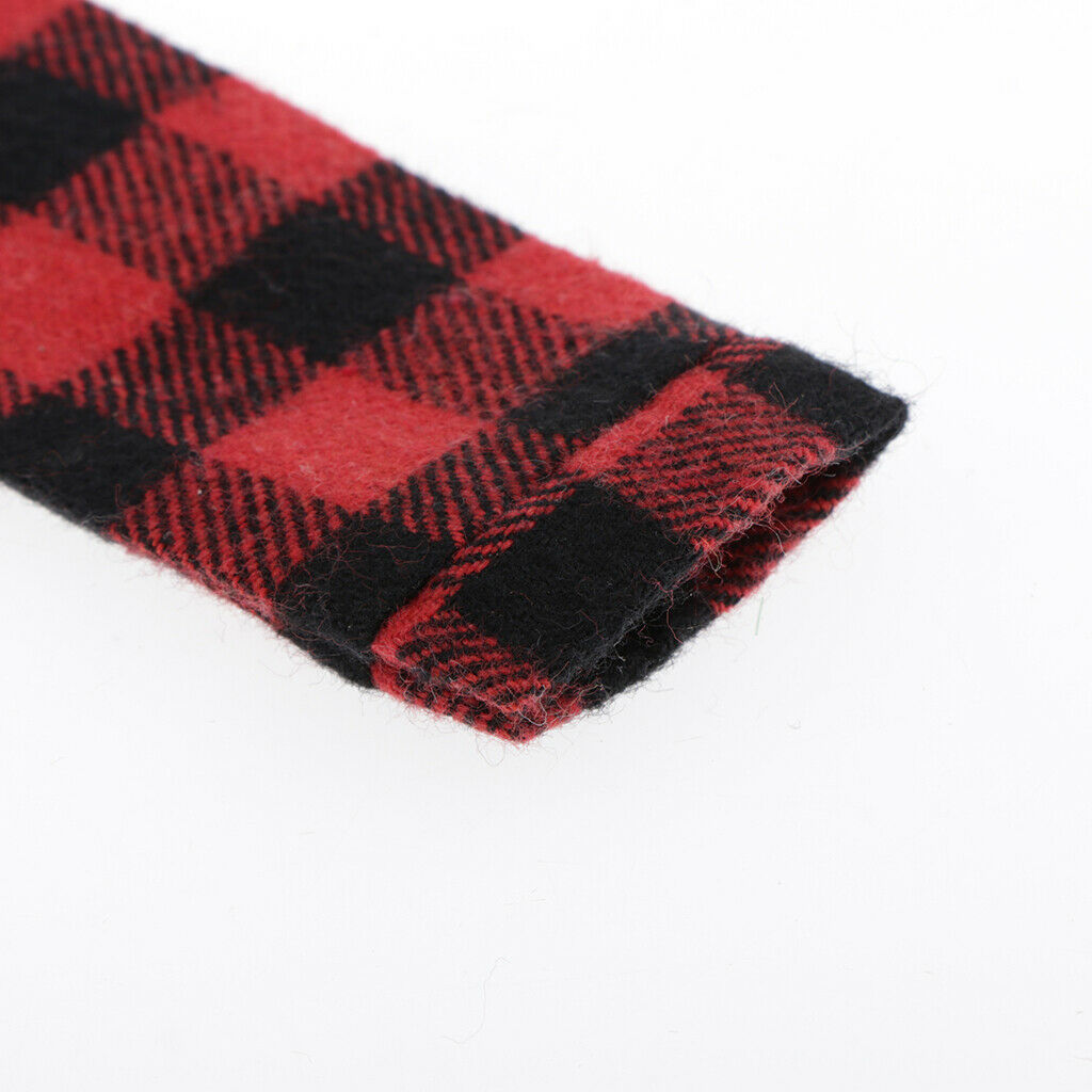 1:6 Scale Male Soldier Red Check Coat for Enterbay TC Action Figures Parts