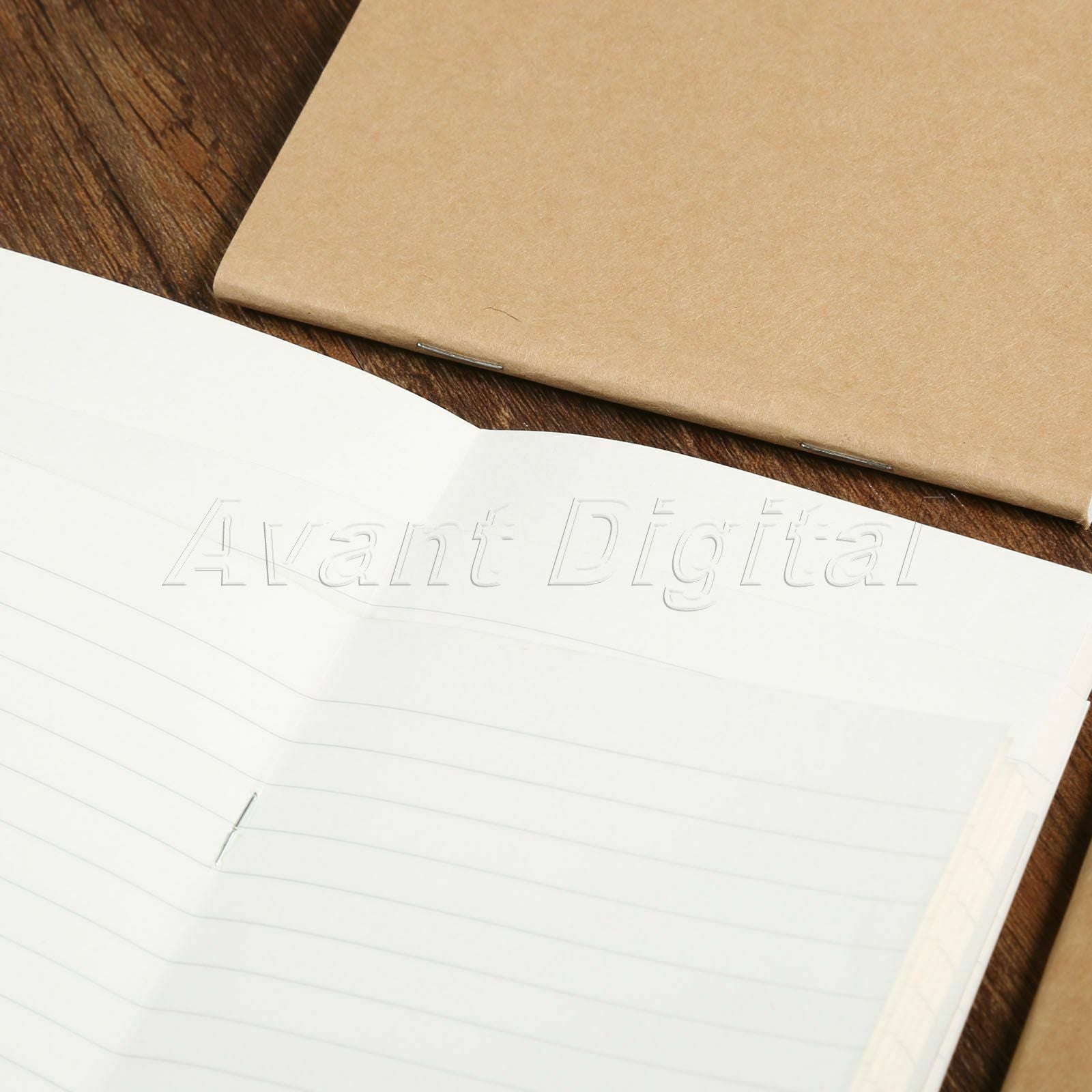 3 Set Blank Paper Refill For Travel Notepad Passport Notebook Diary Memo Journal