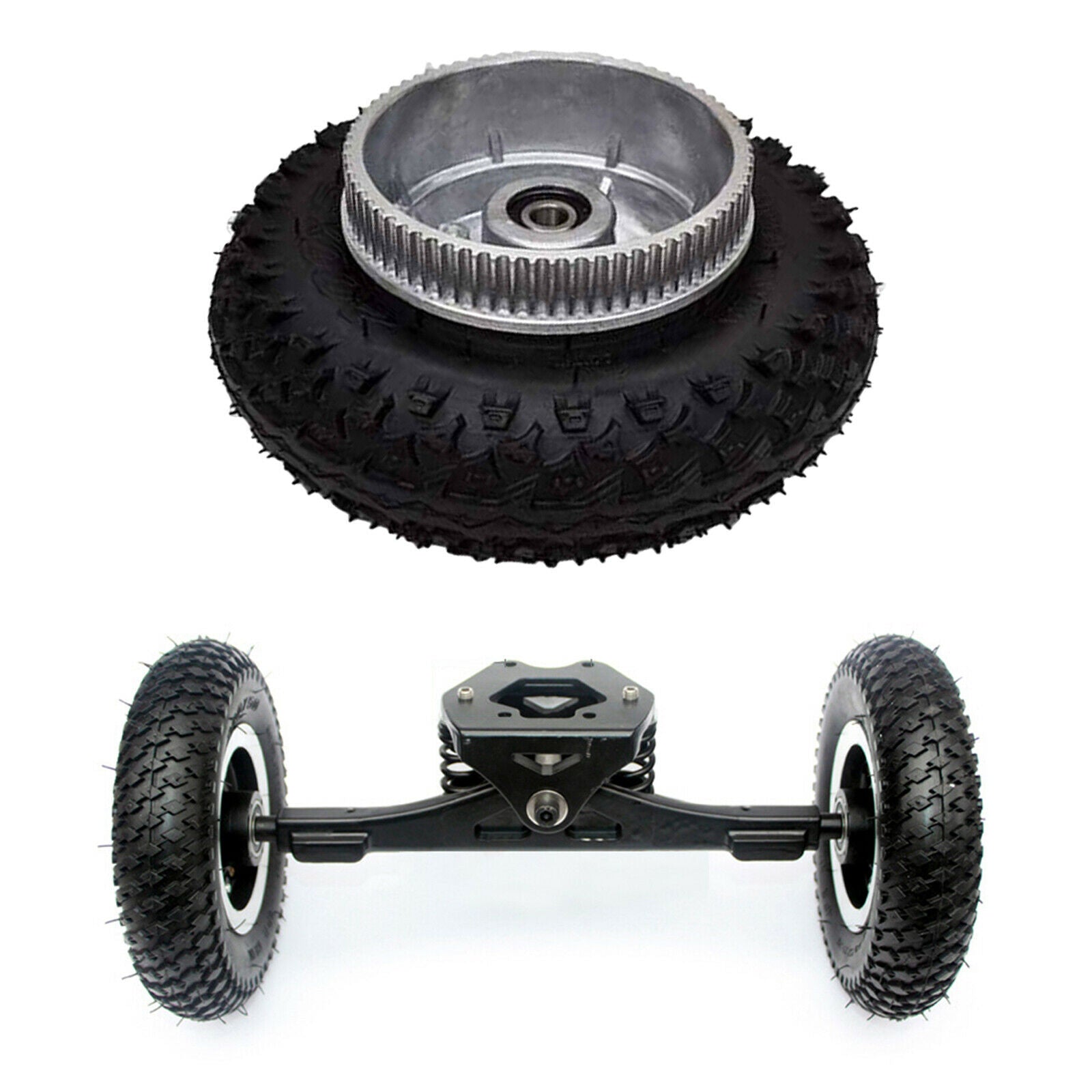 8" Electric Skateboard Parts Wheel Tire and Inner Tube Pulley 200x50mm