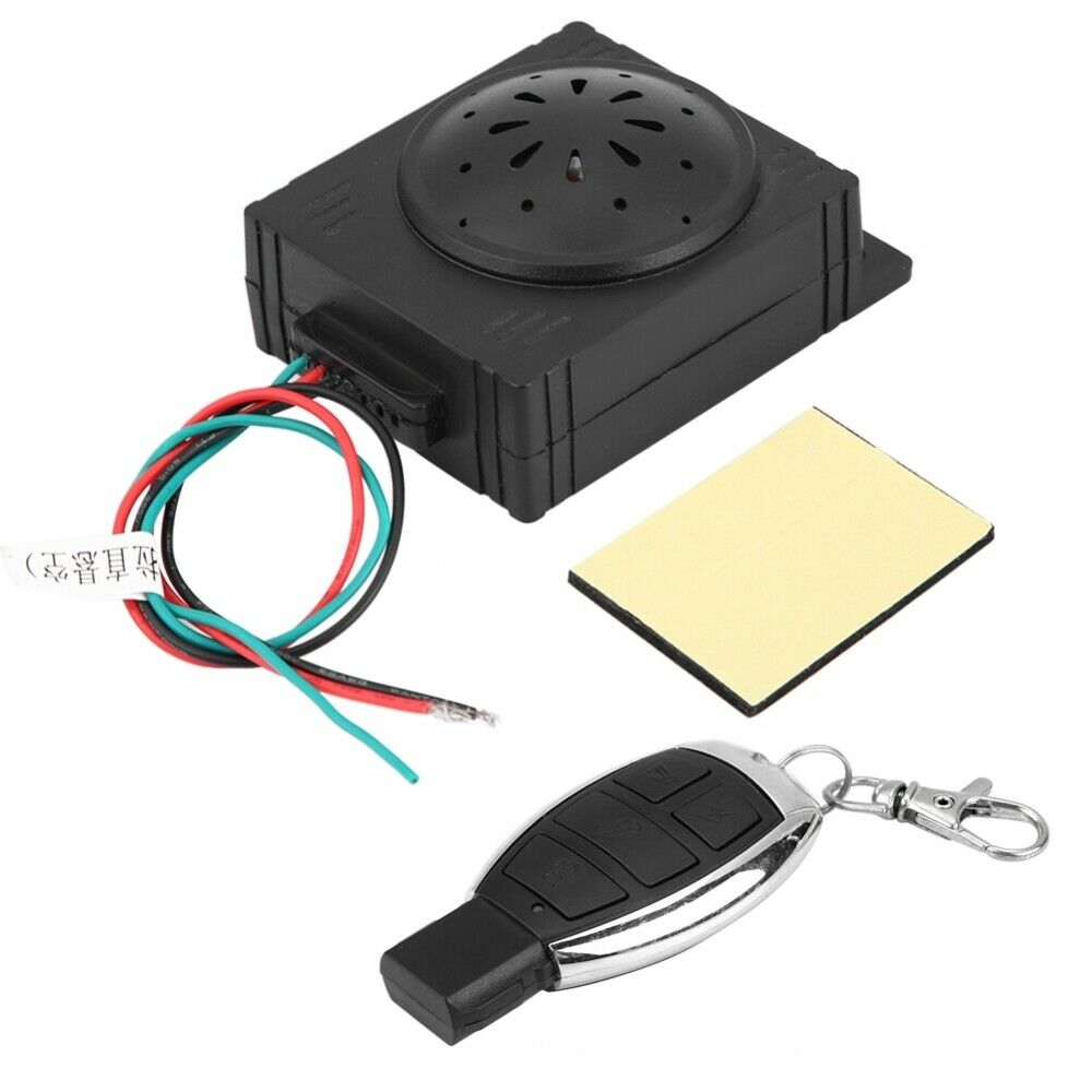 Motorcycle Anti theft Alarm System with Remote Control 9-16V Universal Security