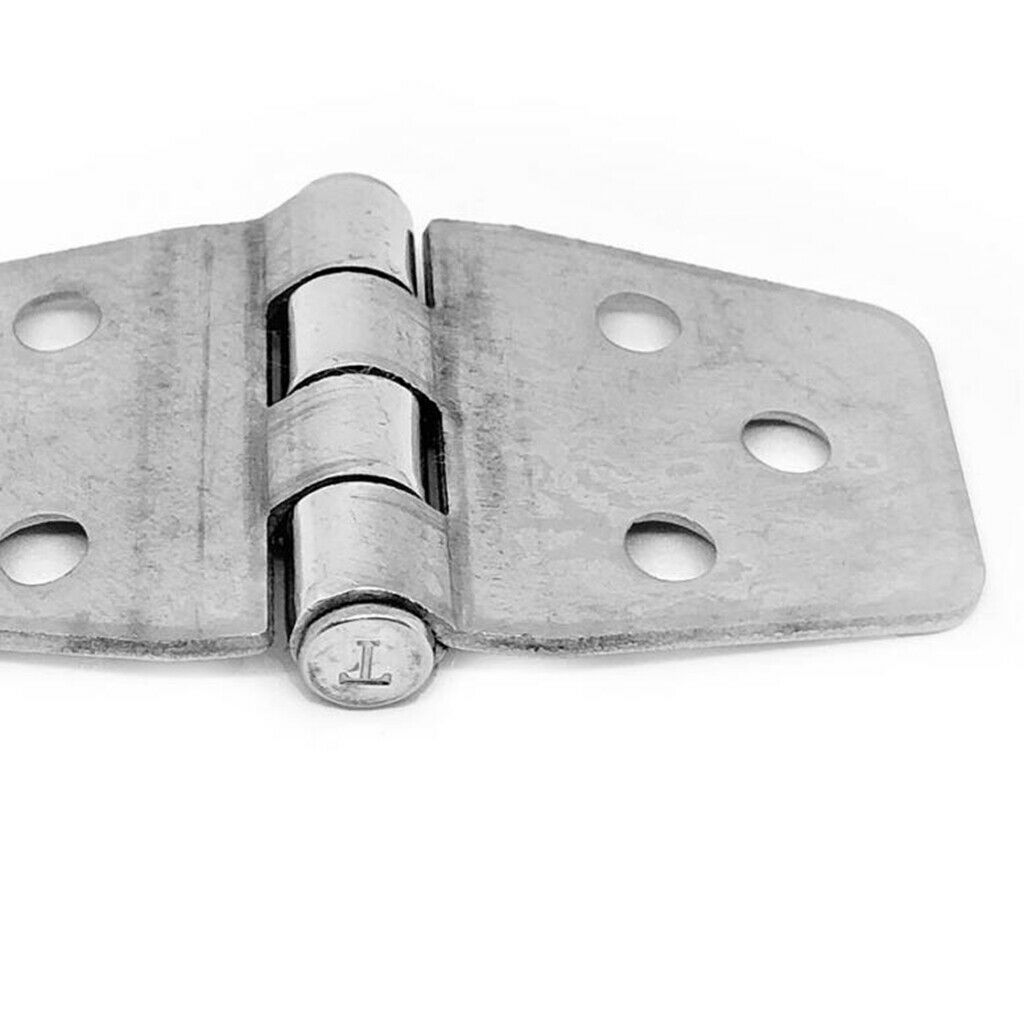 Marine Grade 316 Stainless Steel Door Hinge w/ Cover for Boats RV Horsebox