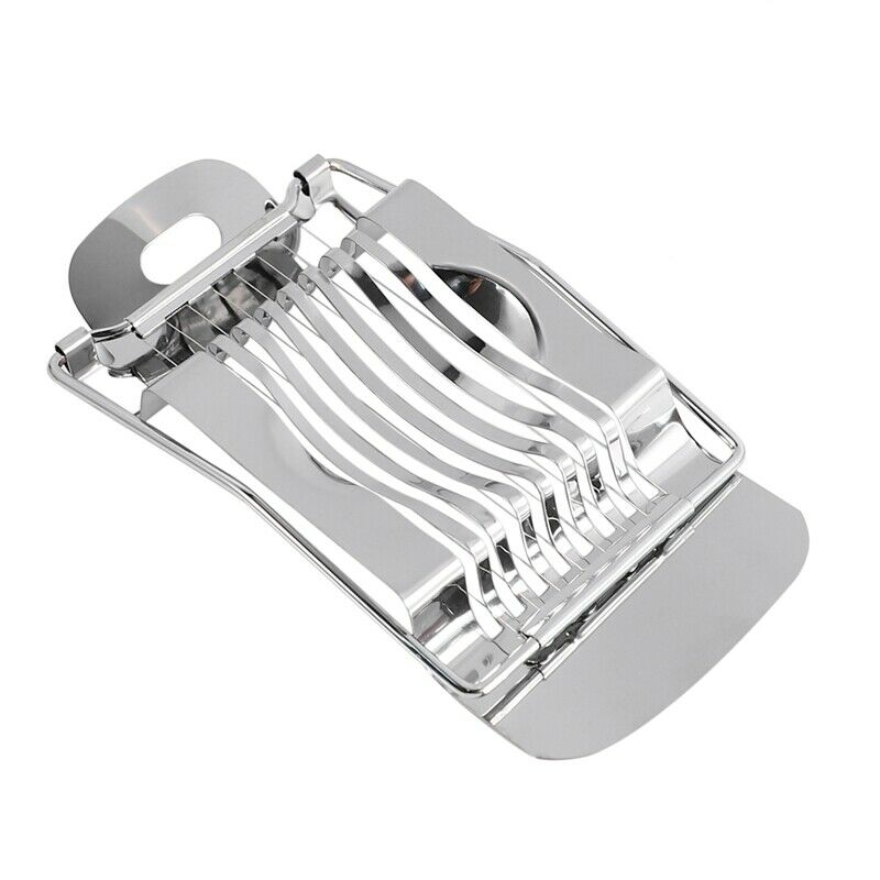 1Pcs Stainless Steel Boiled Egg Slicer Section Cutter Mushroom Tomato Cutter KX7