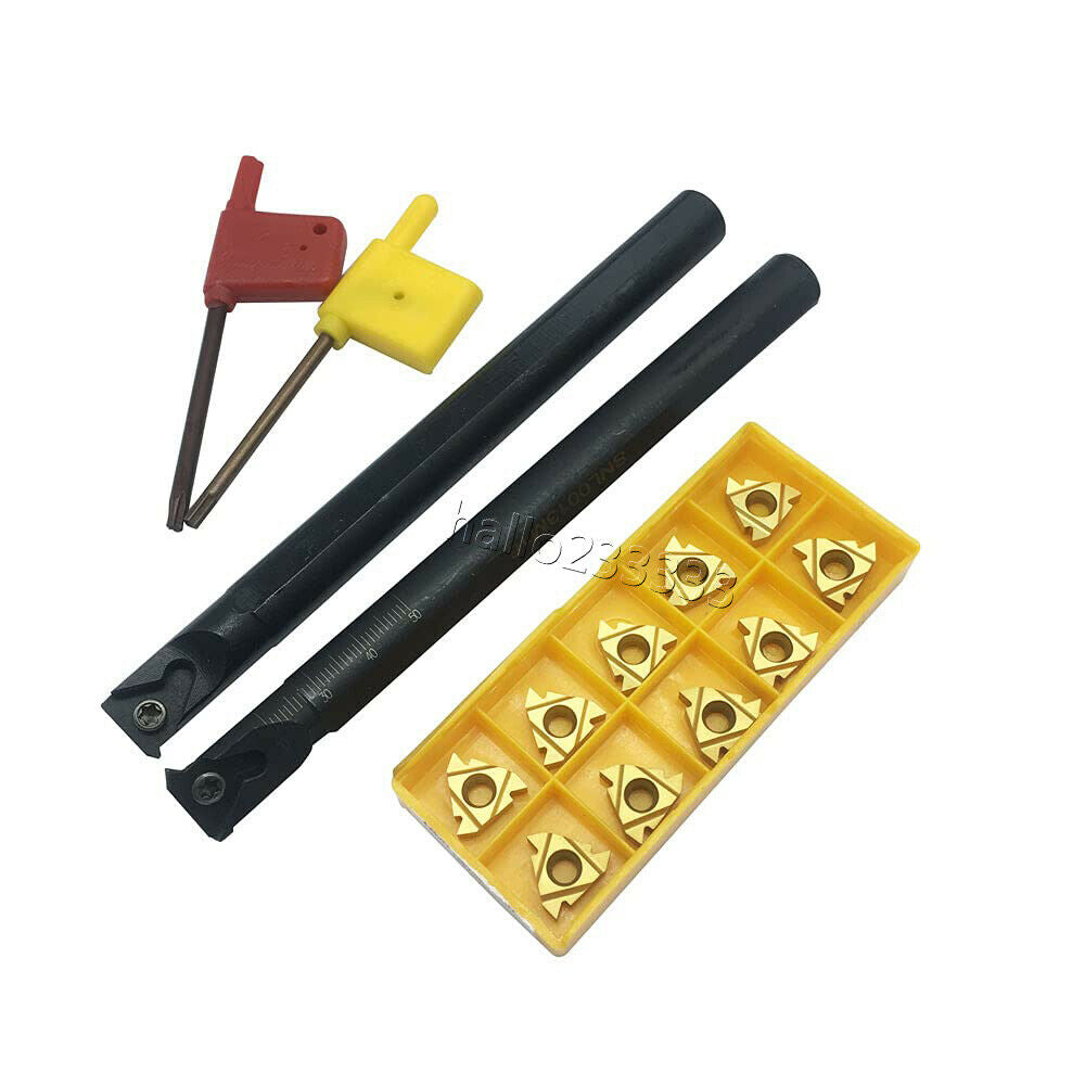 5/8" SNR0013M16+SNL0013M16 Threading Turning Tool Holder + 16IR 16ER AG60 BP010