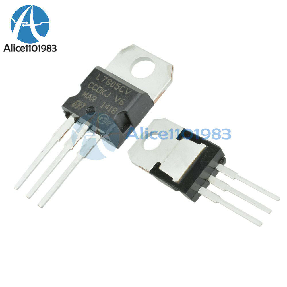 10PCS LM7805 L7805 7805 TO-220 Voltage Regulator IC LM7805
