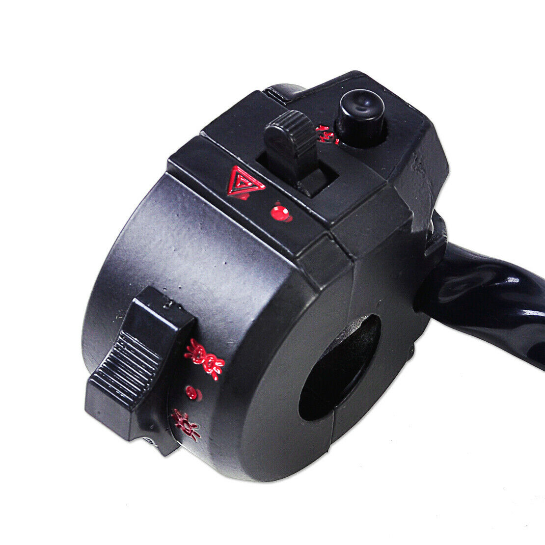 Motorcycle 7/8" 22mm Handlebar Right Side Headlight Hazard Width Lamp Switch An