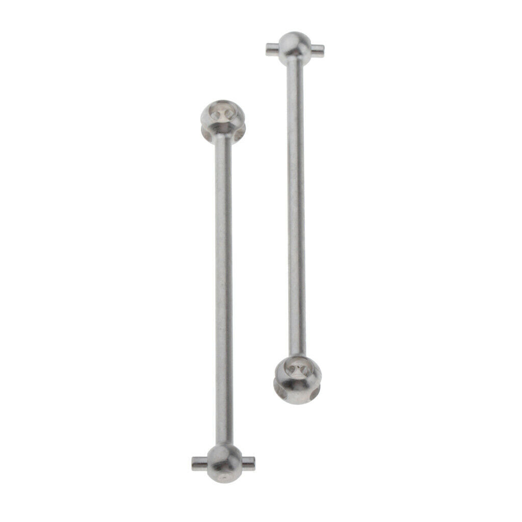 2x Metal Drive Shaft for WLtoys 144001 1/14 RC Car Buggy Upgrade Accessory