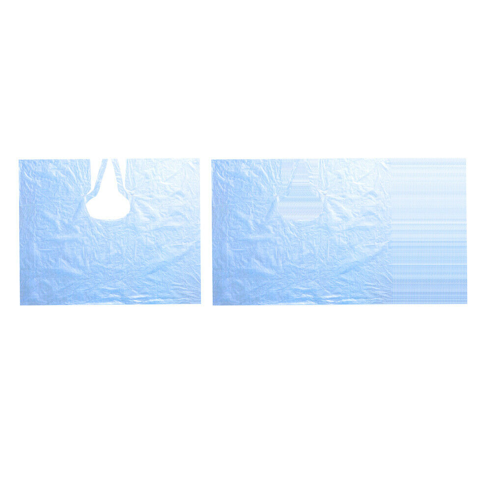 Disposable Hairdressing Capes Gown Breathable Hair Dyeing Bib 50pcs