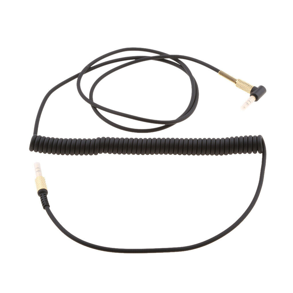 Replacement 3.5mm Plug Audio Cable with Mic Remote Control Headset Wire