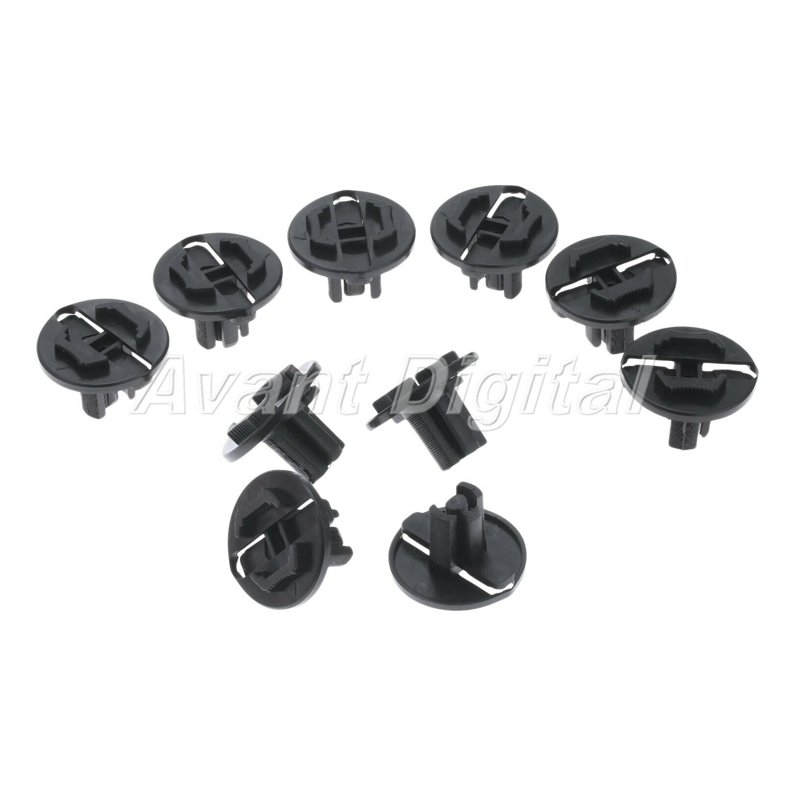 10pcs Fastener Clips Fit for 1987-1989 88 260E 124.026 90-92 91 300E 2.6 124.026