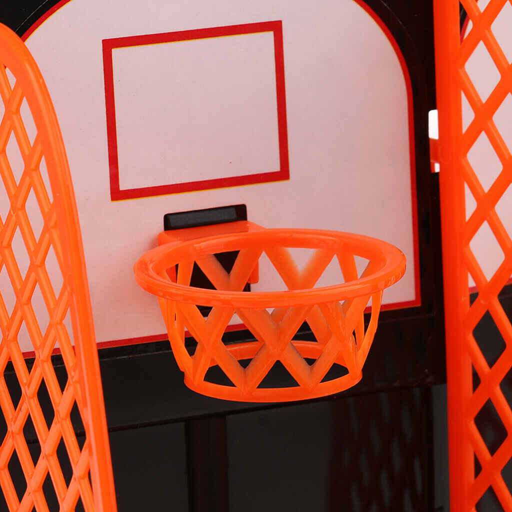 Mini Basketball Hoop Shoot Set Children Kids Playing Finger Basketball Game