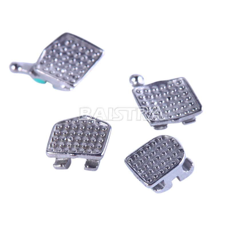 10 X AZDENT Dental Orthodontic Monoblock Bracket Braces Mini MBT.022 Hooks 3-4-5