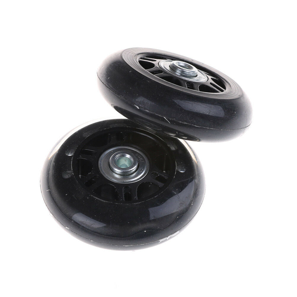 2x Luggage Suitcase Replacement Wheels Axles Repair Parts 70*24mm High QualDEAU