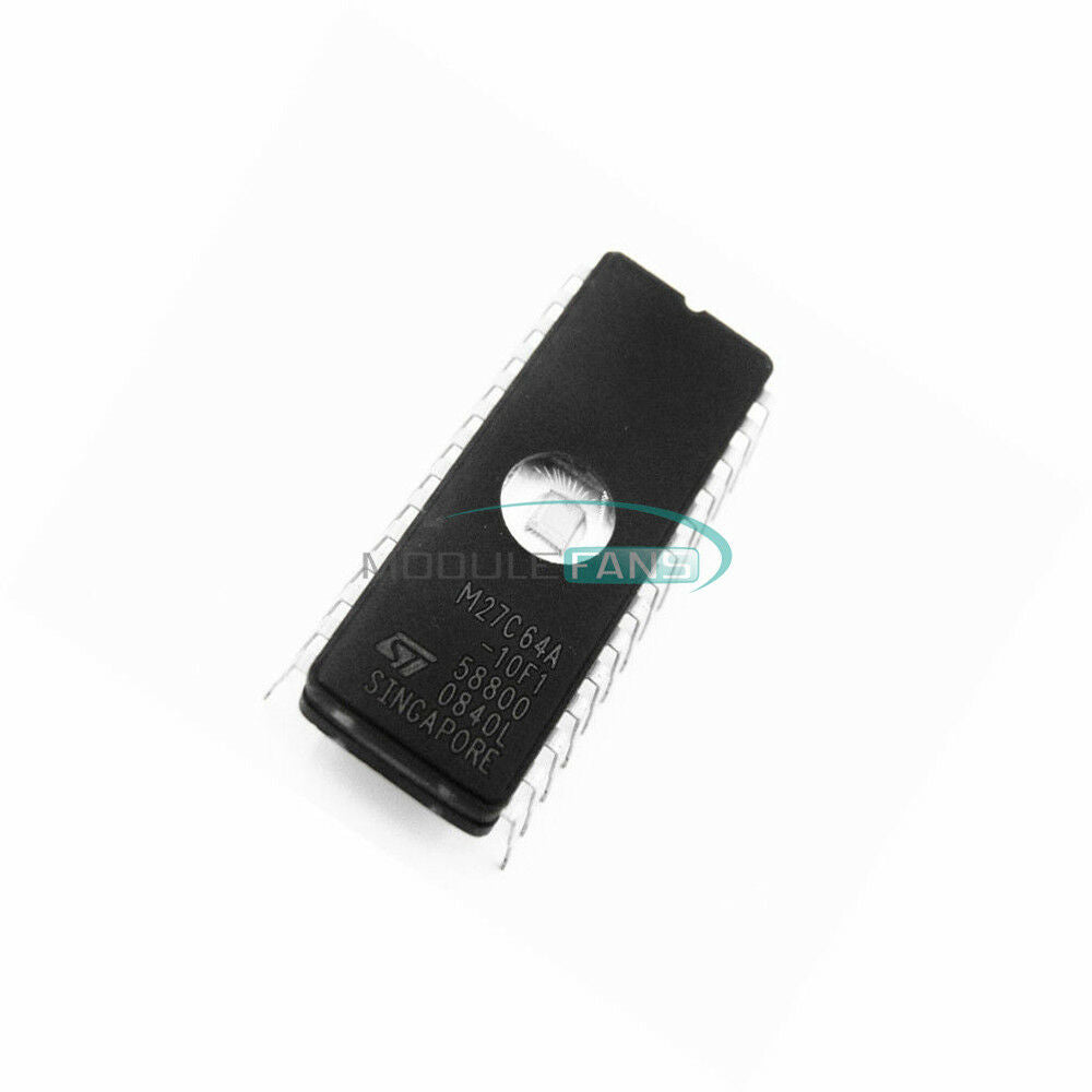 10PCS IC M27C64A M27C64A-10F1 EPROM 28CDIP 64KBIT 100NS