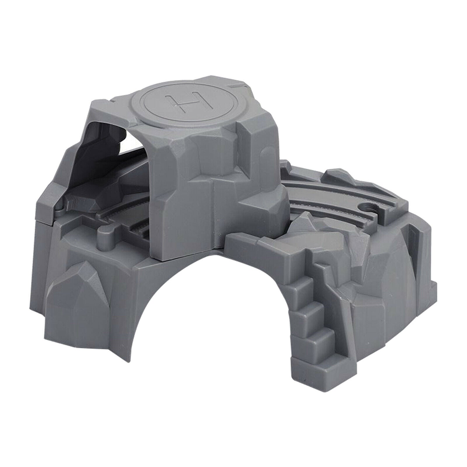 Plastic Double Tunnel Wooden Train Track Accessories Tunnel Kids Gifts Toys